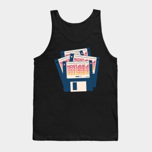 Nostalgia Floppy Disk Version 2.0 Tank Top